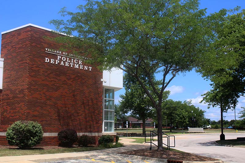 outside shot of bourbonnais police department