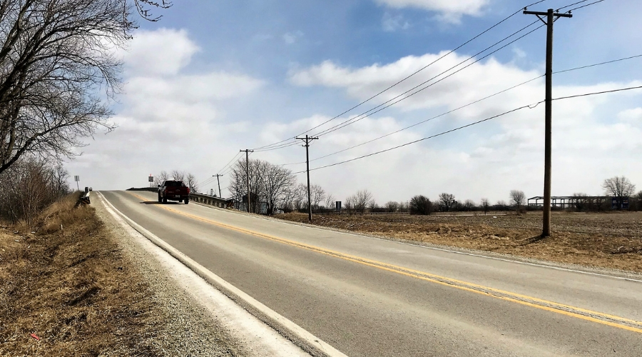 St. George Road Overpass Construction